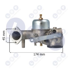 Карбюратор для BRIGGS & STRATTON 491031 490499 491026 10 - 12 л.с. TORO (5903794733633)