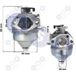 Карбюраторный двигатель Honda GCV135 GCV160 16100-Z0L-023 16100-ZM0-804 16100-ZM0-023 (5903794733978)