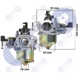 Карбюратор для газонокосилки HONDA GXV120 GXV140 GXV160 HR запчасти двигателя (5903794733985)