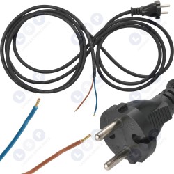 Strāvas vads ar spraudkontaktu 3,5 metri 2 x 1 MM H05RR-F (5903794715851)