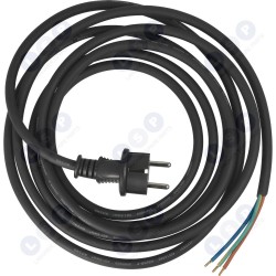 Strāvas vads ar spraudkontaktu 4 metri 2 x 1,5MM H05RR-F (5903794715899)