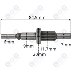 Zobrats ar gultni Bosch GBH 2-24, 1617000518 (5903794716179)