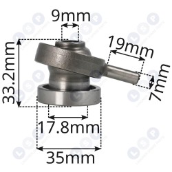 Piedziņas gultnis Bosch GBH 2-24 DSR, DFR, 1615819018 (5903794716711)
