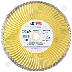 MPA gofrēts dimanta disks 230x22,2x3,1 mm (5903794720336)