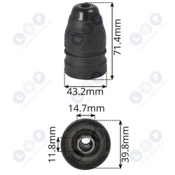 SDS PLUS galvas turētājs BOSCH āmurim GBH 2-24DFR (5903794717329)