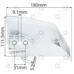 Bremžu sajūga pārsegs STIHL MS170 MS180 230 250 023 025 (5903794717428)
