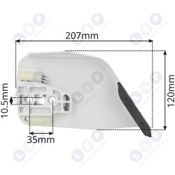 STIHL 026 029 MS240 MS260 motorzāģa BREMŽU SAJŪGA VĀKS (5903794717442)