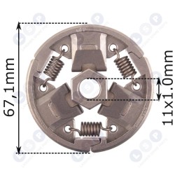 Sajūgs STIHL 026 024 MS240 MS260 MS261 271 280 (5903794717534)