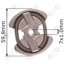 Sajūgs HUSQVARNA zāģim 36 41 136 137 141 142 (5903794717558)