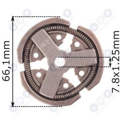 PARTNER P340S P350S P360S sajūgs (5903794717572)