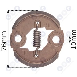 Pilns sajūgs ķīniešu krūmgriežiem NAC 32 43 430 520 (5903794717602)