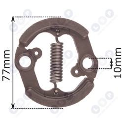 Sajūgs Husqvarna 143 R II ZENOAH G35L G45L (5903794717619)