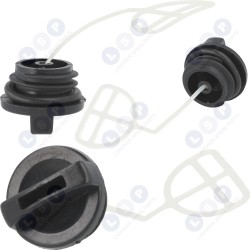 Degvielas tvertnes vāciņš PN YD CS 38 3800 45 4500 52 5200 58 (5903794717930)