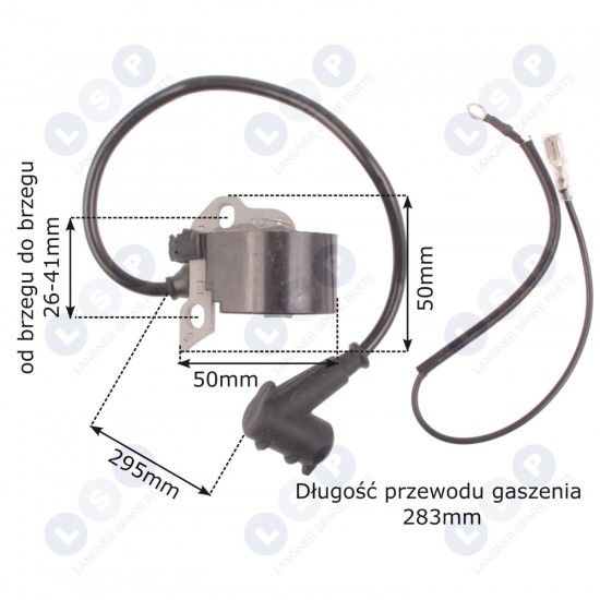 Катушка зажигания для кустореза Stihl FS160 FS180 FS220 FS280 (5903794718227)