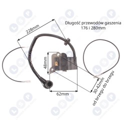 Катушка зажигания SAW 3800 МОДУЛЬ ЗАЖИГАНИЯ (5903794718296)