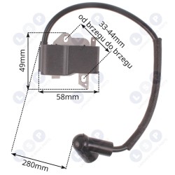 Катушка зажигания HUSQVARNA 125R 125C 128R 128C 124L (5903794718319)