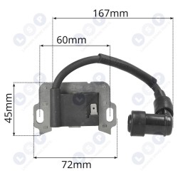 Aizdedzes spoles modulis Honda GX100 GX60 dzinējam 30500-Z0D-023 (5903794735392)
