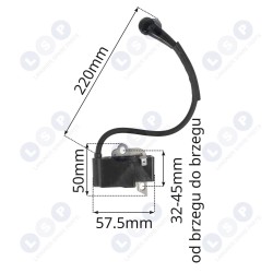 Aizdedzes spoles modulis STIHL MS210C MS230C MS250C motorzāģim (5903794735453)
