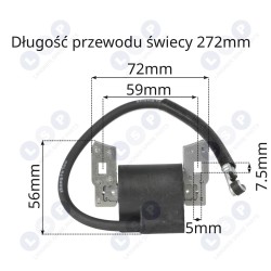 Aizdedzes spoles modulis BRIGGS STRATTON 5KM QUANTUM 3X SERIES (5903794735590)