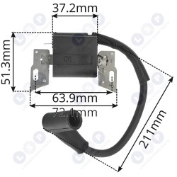 Spoles modulis BRIGGS STRATTON 450E 500E 550E 575EX 625EXi 799582 (5903794735613)