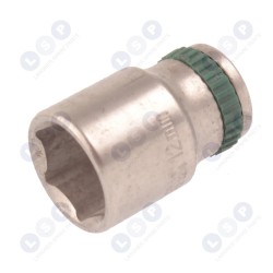 Honiton uzgalis 1/4" 12 MM CrV sešstūra īss 6 punktu (5900774532125)