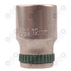 Honiton uzgalis 1/4" 12 MM CrV sešstūra īss 6 punktu (5900774532125)