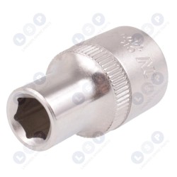 Honiton uzgalis 1/2" 9 MM CrV sešstūra īss 6 punktu (5900774544098)