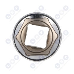Honiton uzgalis 1/2" 22 MM CrV sešstūra īss 6 punktu (5900774514220)