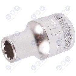 Honiton HONIDRIVER uzgalis 1/2" 9 MM 1 1/32" E11 CrV īss (5900774524090)