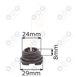 Eļļas uzpildes vāciņš PN YD CS 38 3800 45 4500 52 520 (5903794718562)