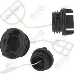 Degvielas tvertnes vāciņš Husqvarna 36 41 42 51 55 136 137 141 (5903794718579)