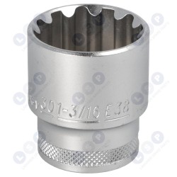 Honiton HONIDRIVER uzgalis 1/2" 30 MM 1-3/16" E38 CrV īss (5900774524304)