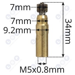 Eļļas sūknis Stihl 180 023 025 018 MS 230 (5903794718630)