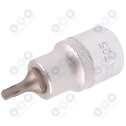 Honiton TORX uzgalis 1/2" T25 x 55 mm CrV īss (5900774571254)