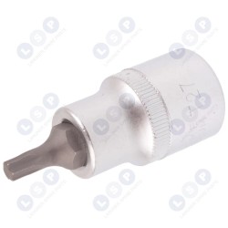 Honiton TORX uzgalis 1/2" T27 x 55 mm CrV īss (5900774571278)