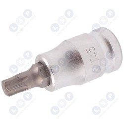 Honiton TORX uzgalis 1/2" T45 x 55 mm CrV īss (5900774571452)