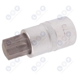 Honiton TORX uzgalis 1/2" T70 x 55 mm CrV īss (5900774571704)