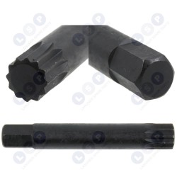 SPLINE uzgalis M12 x 10 mm garš 75 mm HONITON (5900774578123)