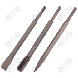 JOBI Profi SDS Plus kaltu komplekts + plakanu uzgaļu sienas frēze 20 mm 250 mm kalts (5903794723979)