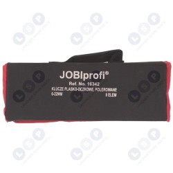 8 hromētas kombinētās uzgriežņu atslēgas 6–22 mm, plakanas, gredzenveida, ar rokturi (5900774563426)