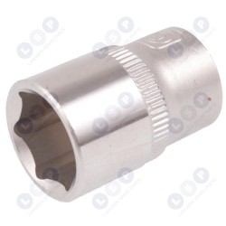 Corona uzgalis 1/4" 12 MM CrV sešstūra īsais 6 punktu (5903794721203)