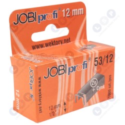 Skavas uztvērējam 12 mm 1/2" cinkotas 1000 gab. uztvērējam (5900774591689)