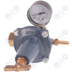 Gāzes reduktors ar manometru 4 bar 21,8 LH M21x1,75mm ()