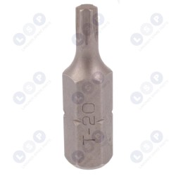 TORX T20 bits X10 MM, 30 MM garš HONITON (5903794721777)