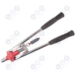 18 collu manuālais priekšējais kniedētājs, 4 uzgaļi, uzgriežņu atslēga, standarta kniedētājs (5903794726314)