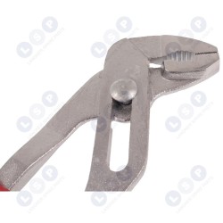 Regulējamas knaibles, cauruļu atslēga, knaibles ar asmeni, 250 mm kombinētās knaibles, melnas un sarkanas (5903794726383)