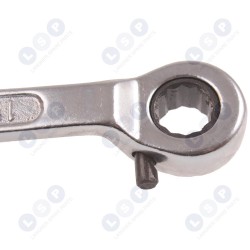 10–19 mm gredzenatslēgas ar sprūdrata atslēgu, 5 gab. (5903794726567)