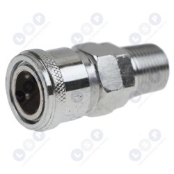 Ātrās savienotāja sievišķā daļa 1/2' vītne 7/16' iesmidzināšanas veidnēm ()