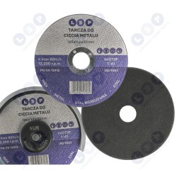 Metāla griešanas disks 125 INOX NERŪSĒJOŠAIS TĒRAUDS INOX (5903794727182)