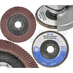 Slīpēšanas disks 125 P60 KOKA, METĀLA, TĒRAUDA slīpēšanai (5903794734630)